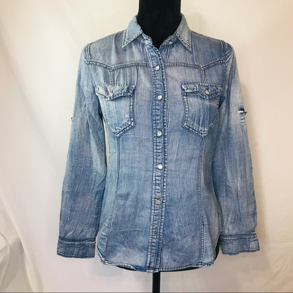 A’gaci Denim Womens T-shirt